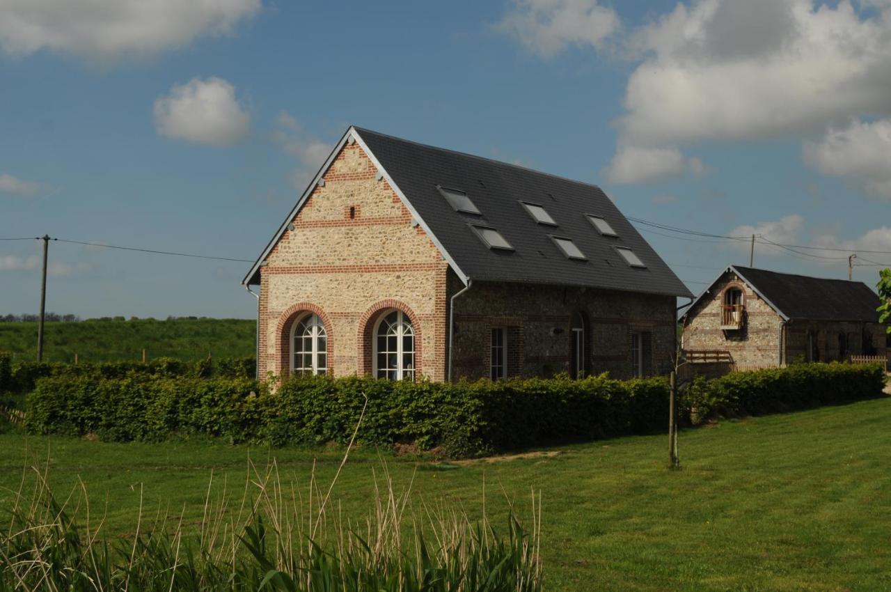 Eco-Gite La Chambre Du Vanneur Mentheville Exteriör bild