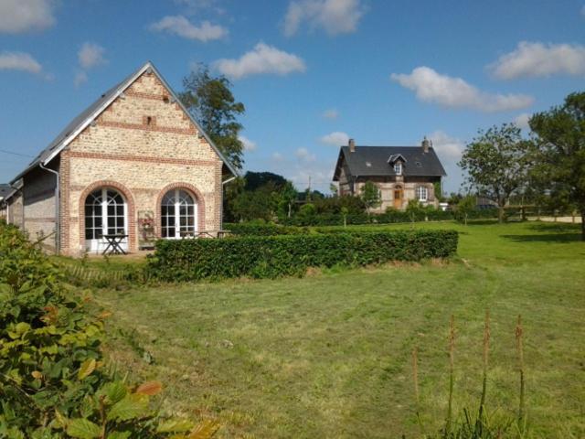Eco-Gite La Chambre Du Vanneur Mentheville Exteriör bild