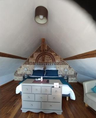 Eco-Gite La Chambre Du Vanneur Mentheville Exteriör bild